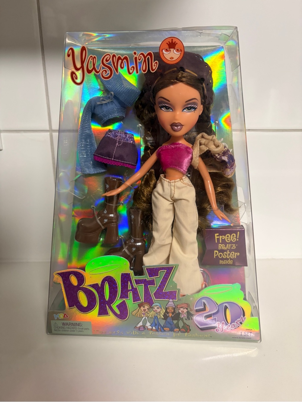 BRATZ 20 yearz Yasmin doll vintage